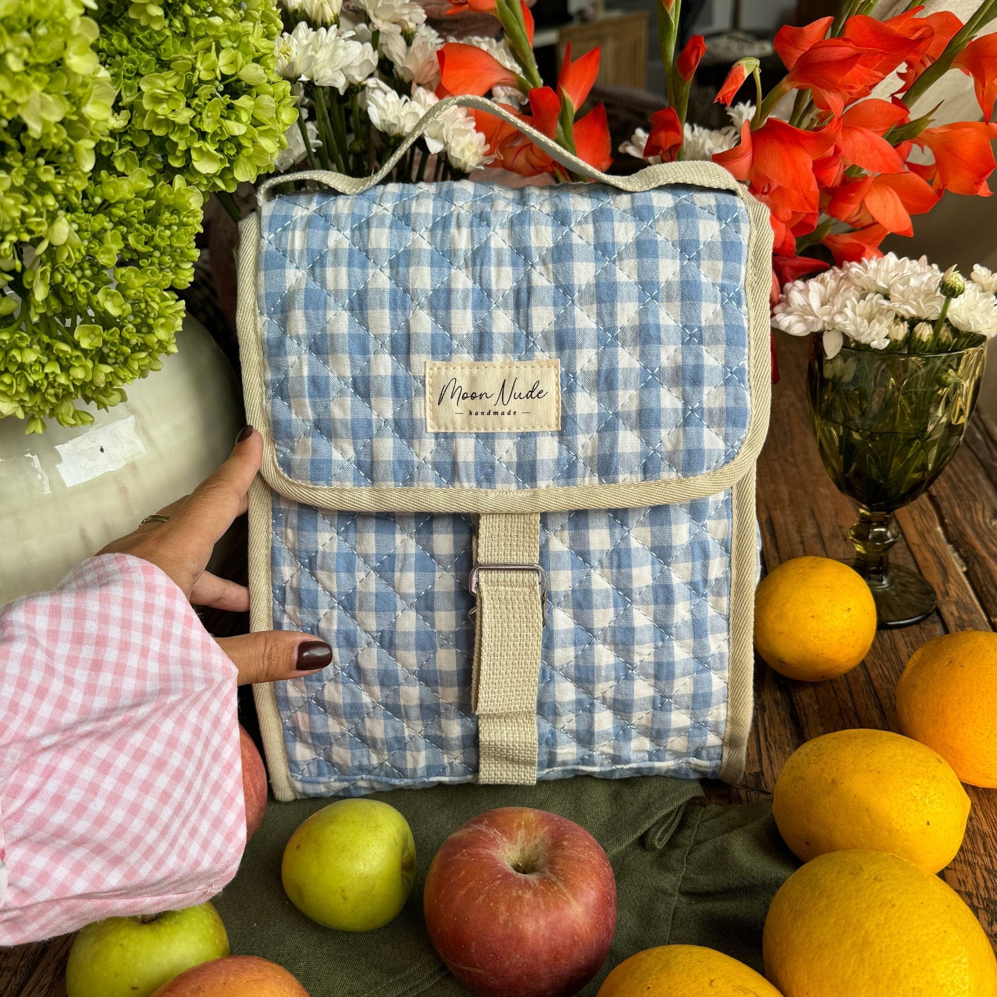 Moon Nude Azure Lunch Bag