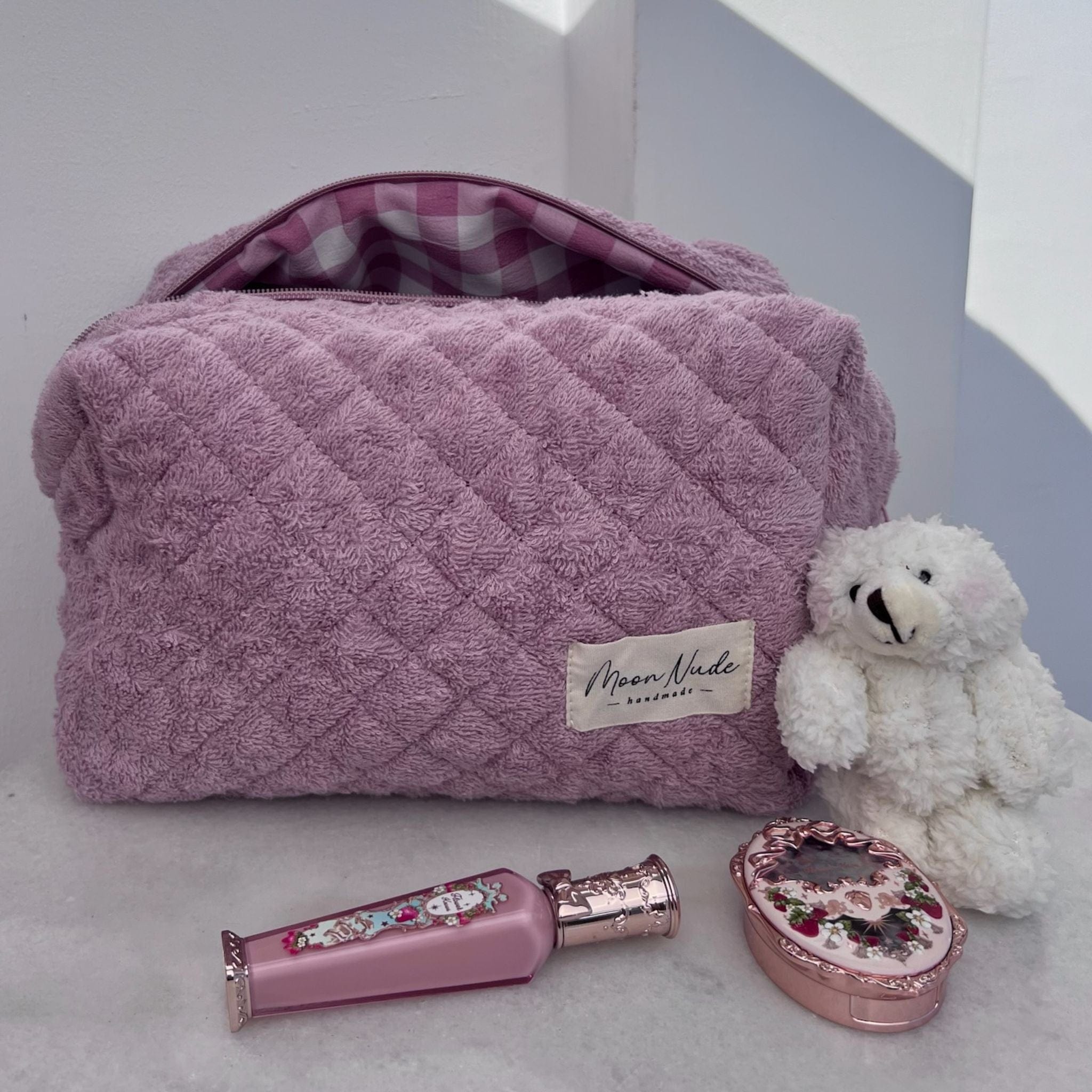 Moon Nude Blush Large Makeup Bag