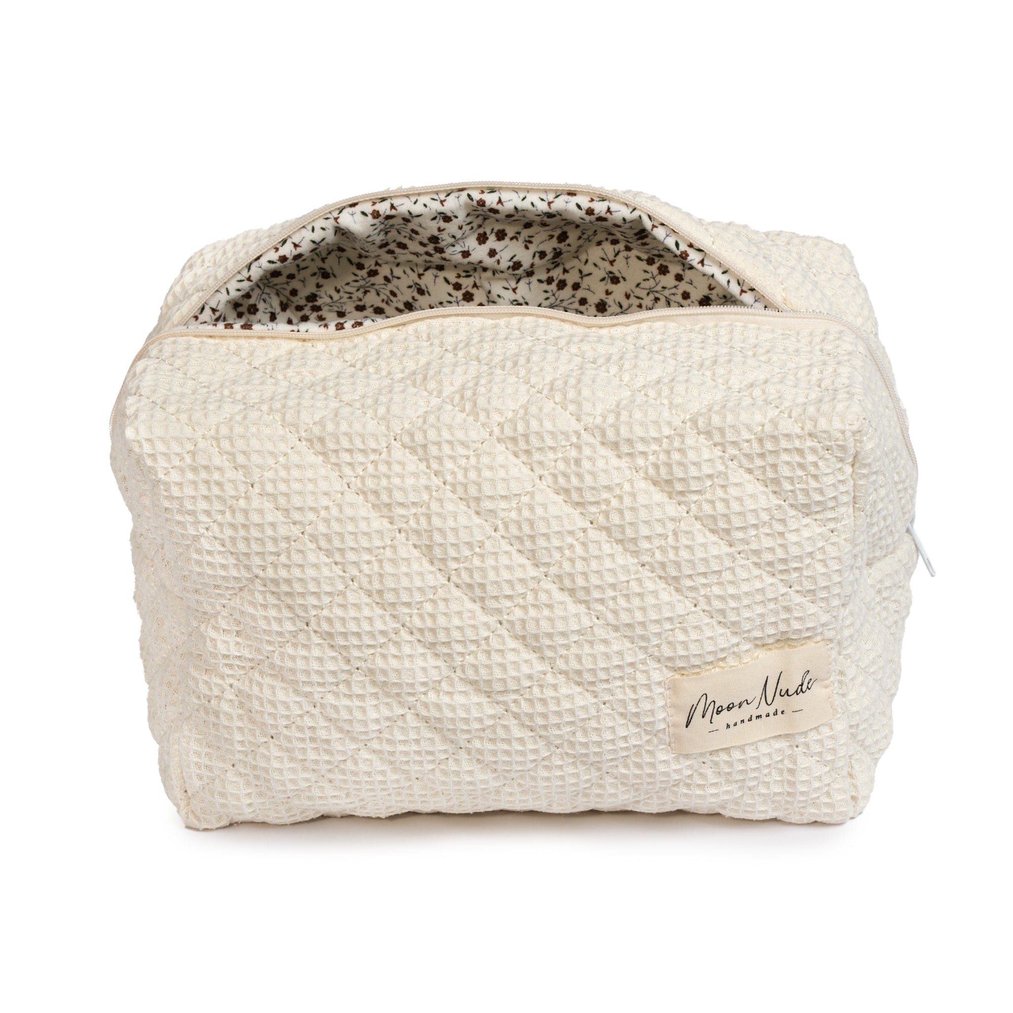 Moon Nude Cream Large Makeup Bag