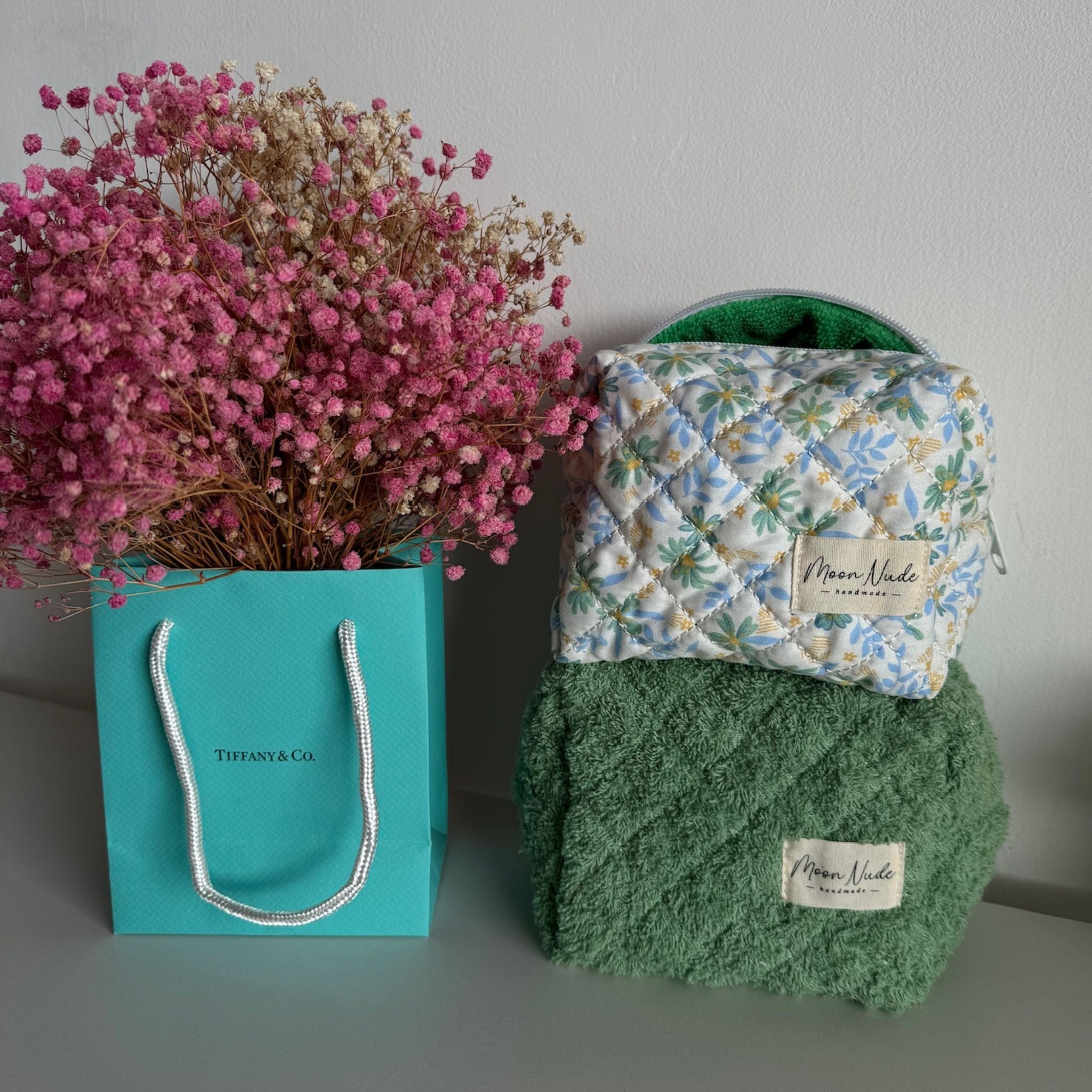 Moon Nude Meadow Mini Makeup Bag