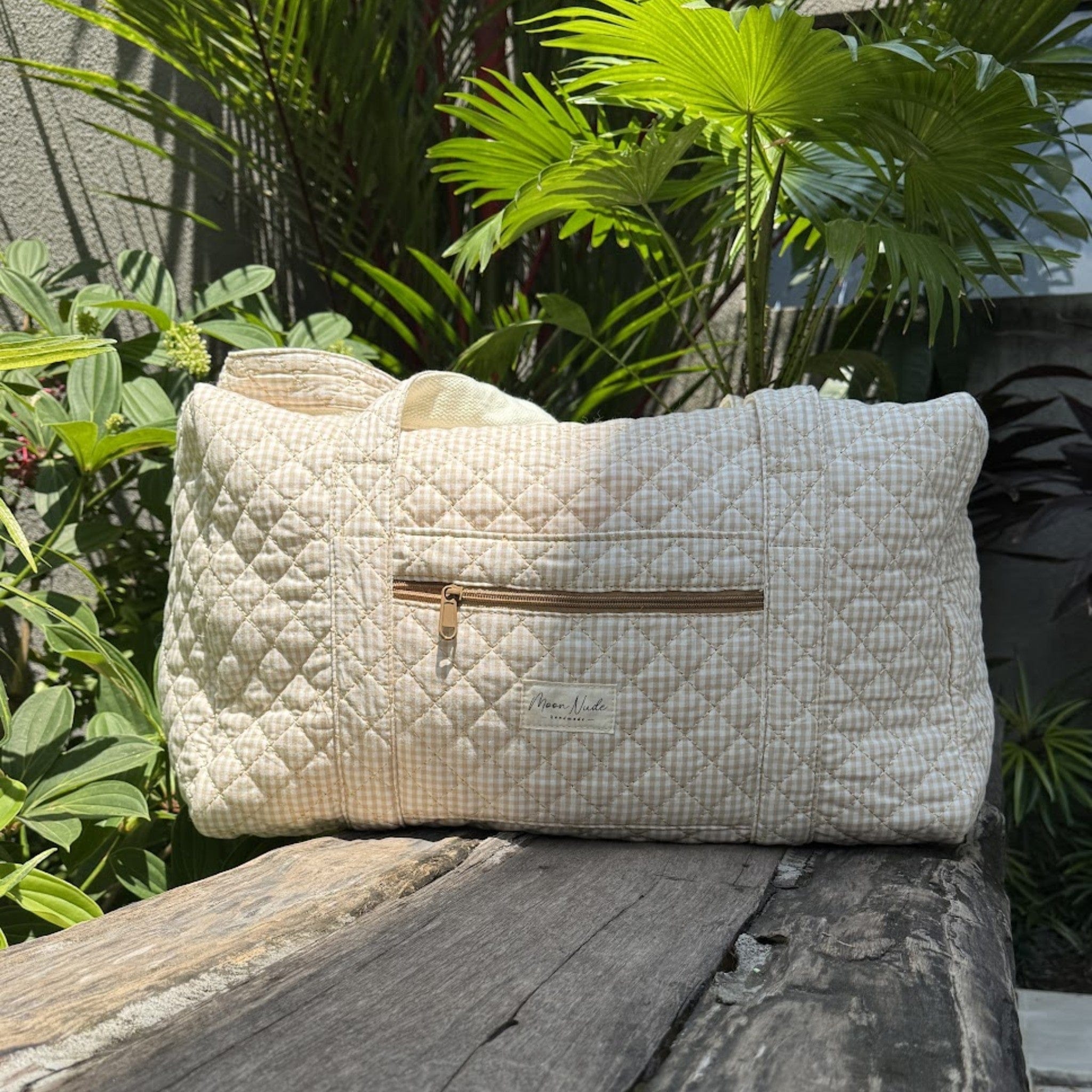 Moon Nude Nude Large Duffel Bag