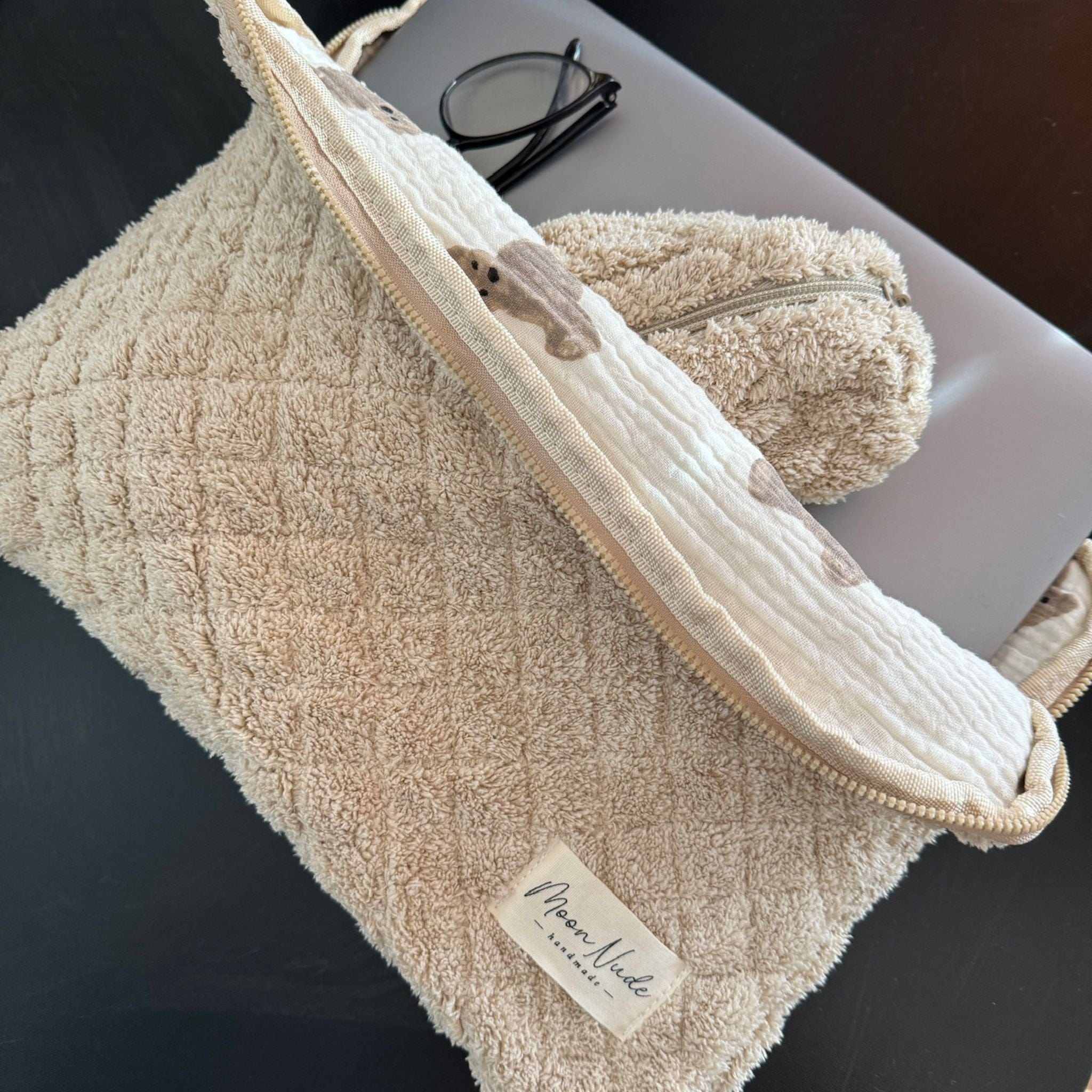 Moon Nude Teddy Laptop Sleeve